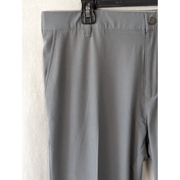 Adidas Golf Pants Lightweight Bundle 2 Pairs Khaki and Gray Size 38x30 - Picture 2 of 16